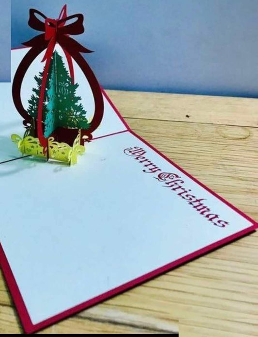 Christmas Tree Pop Up Card