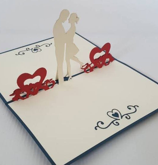 Wedding 3D Pop Up Card
