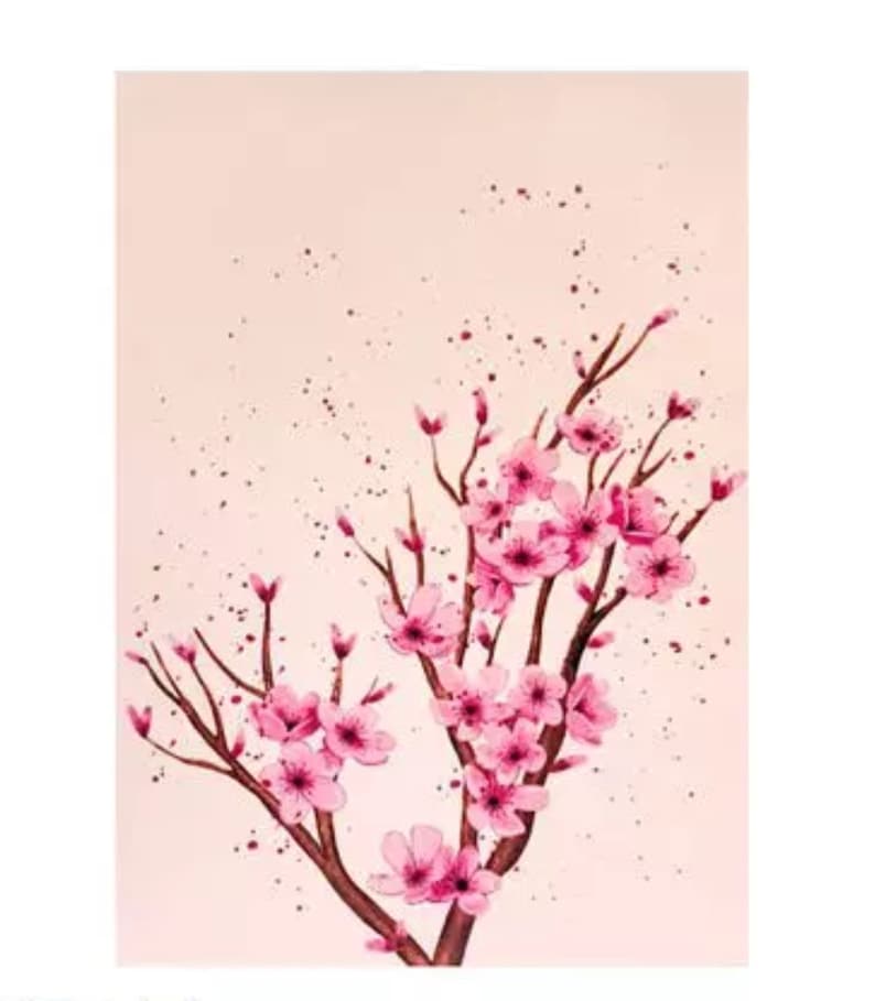 Beautiful Cherry Blossom Tree 3D Pop Up Card