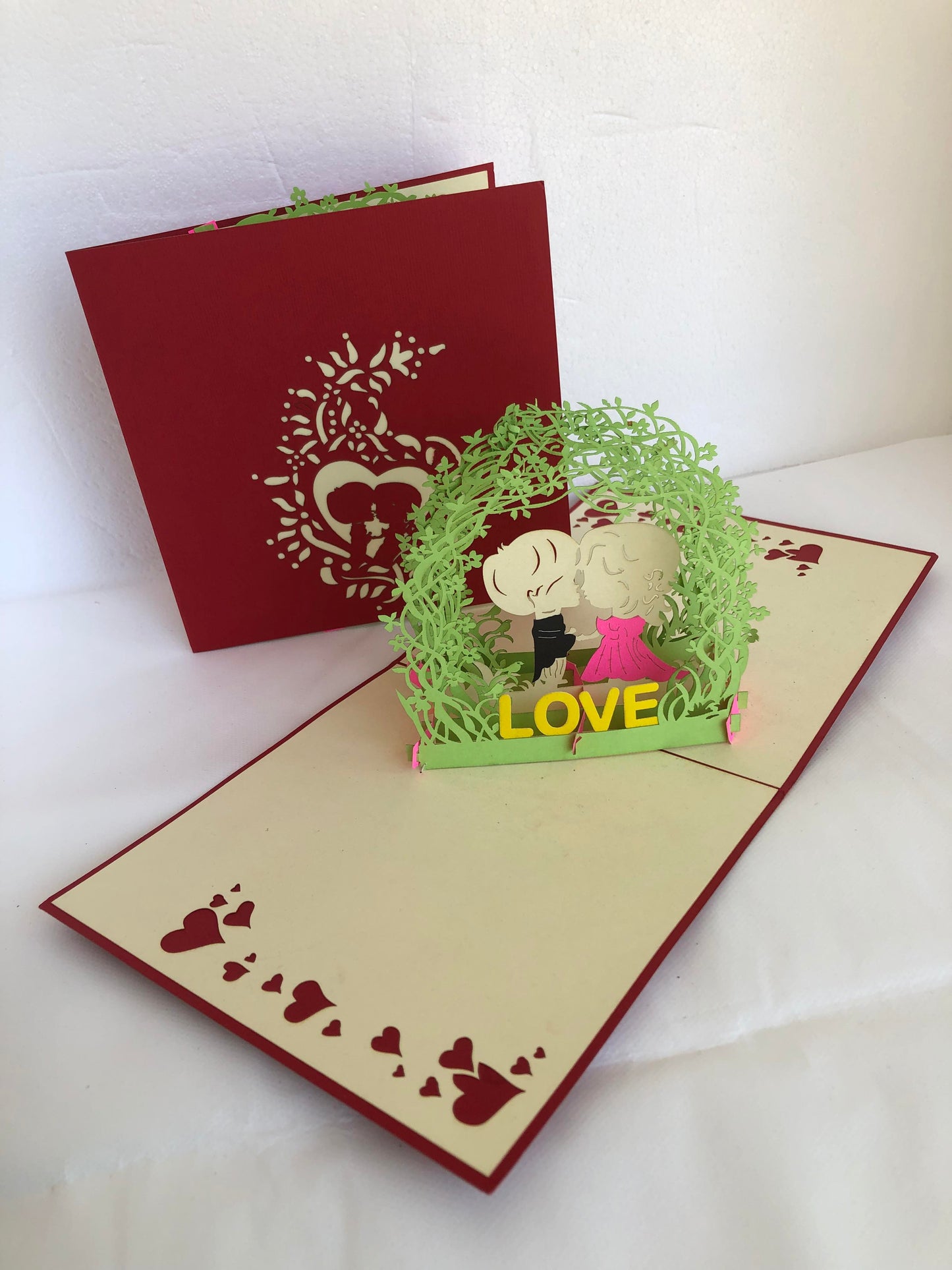 Medium Pop Up Card Valentine Cute