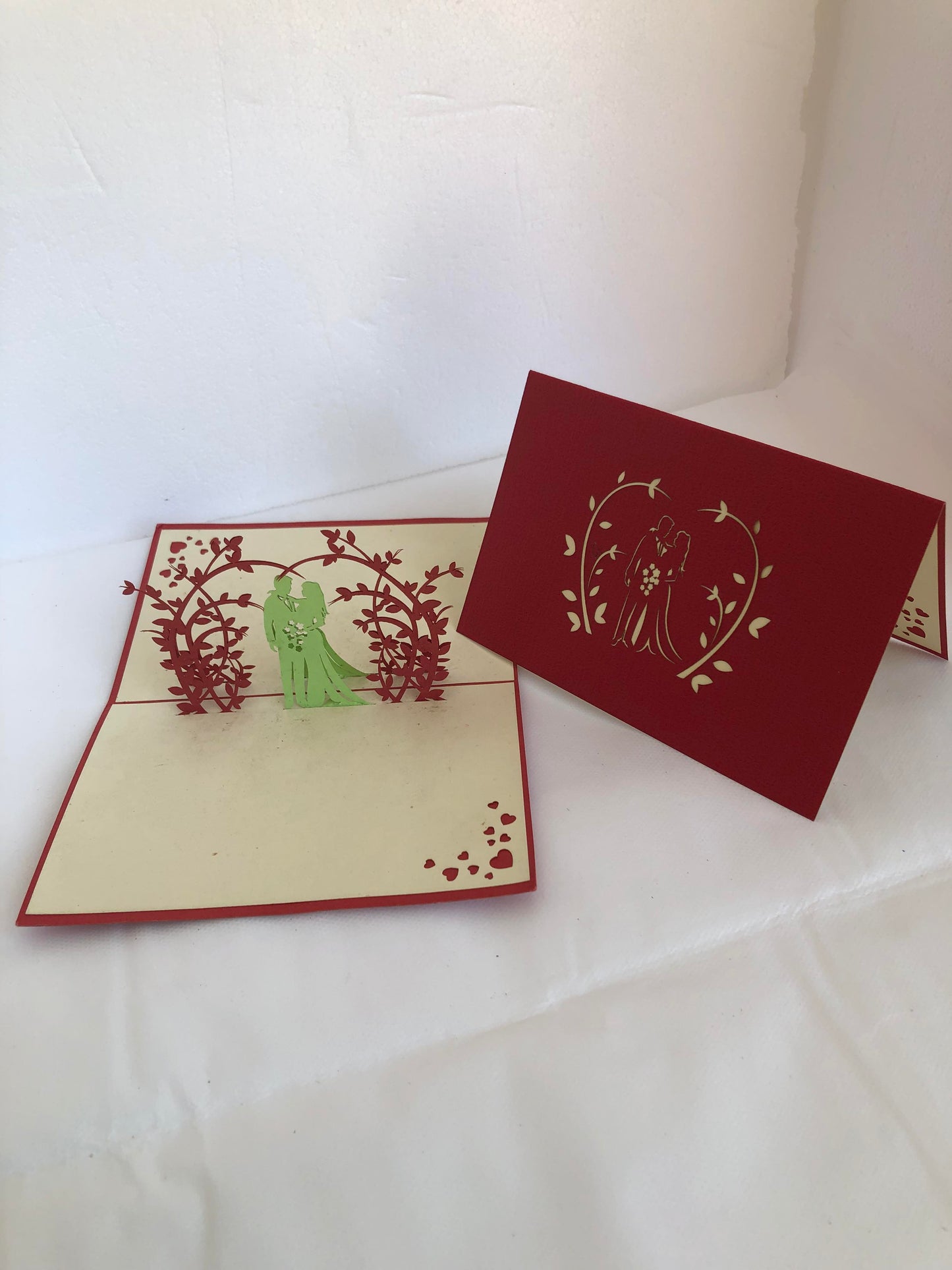 Small Pop Up Card -Wedding or Anniversary
