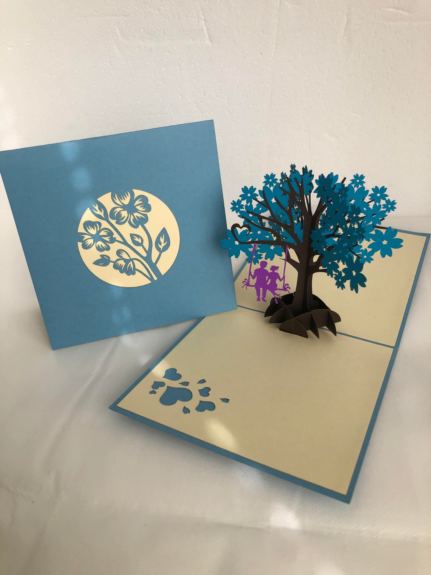 Small Pop Up Card Cherry Blossom