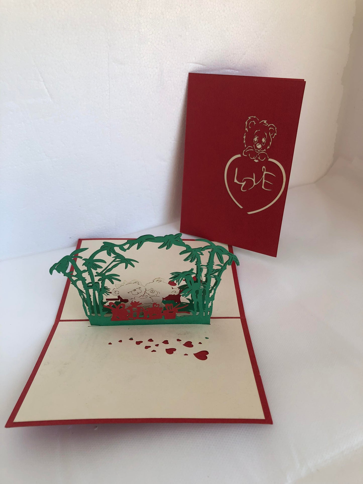 Small Pop Up Card Valentines Day